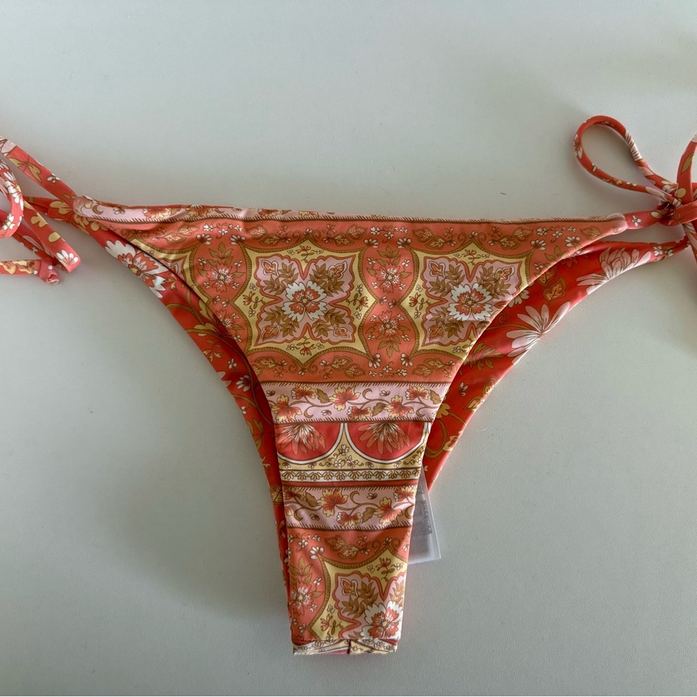 Billabong In Dream Space Reversible Tie Side Tanga Bikini Bottom